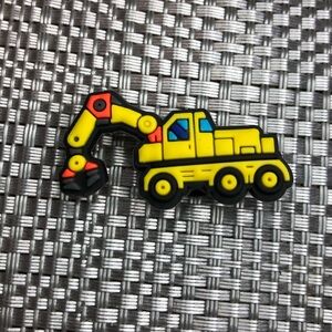 5/$10 Excavator crocs charm